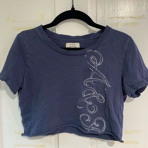 vintage abercrombie & fitch crop top